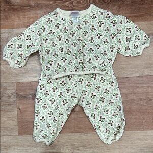 Hanna Andersson Floral Baby Outfit